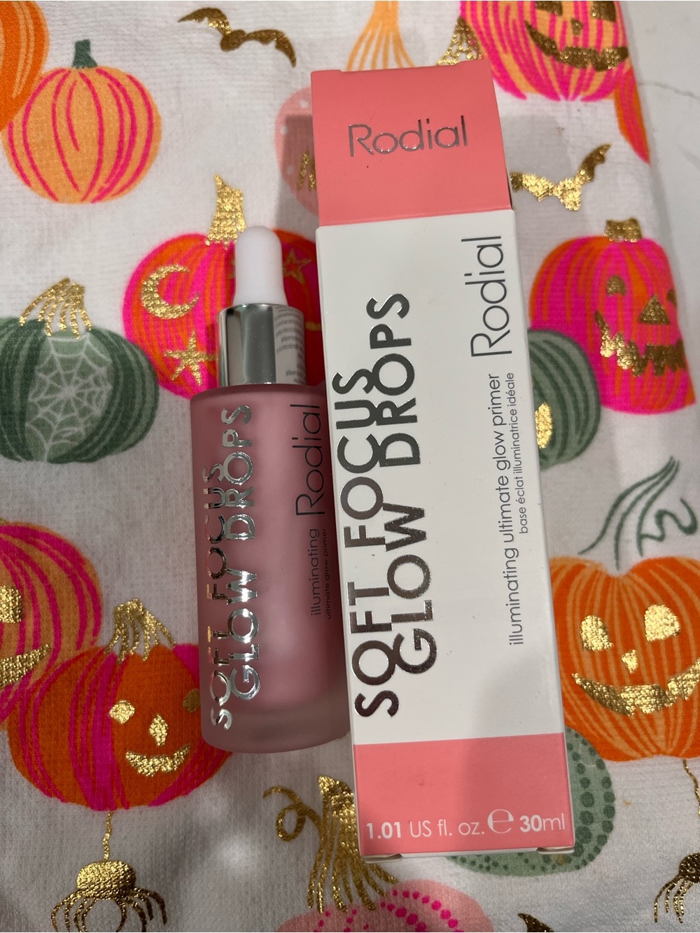 Rodial Soft Focus Glow Drops Glow Primer new in box